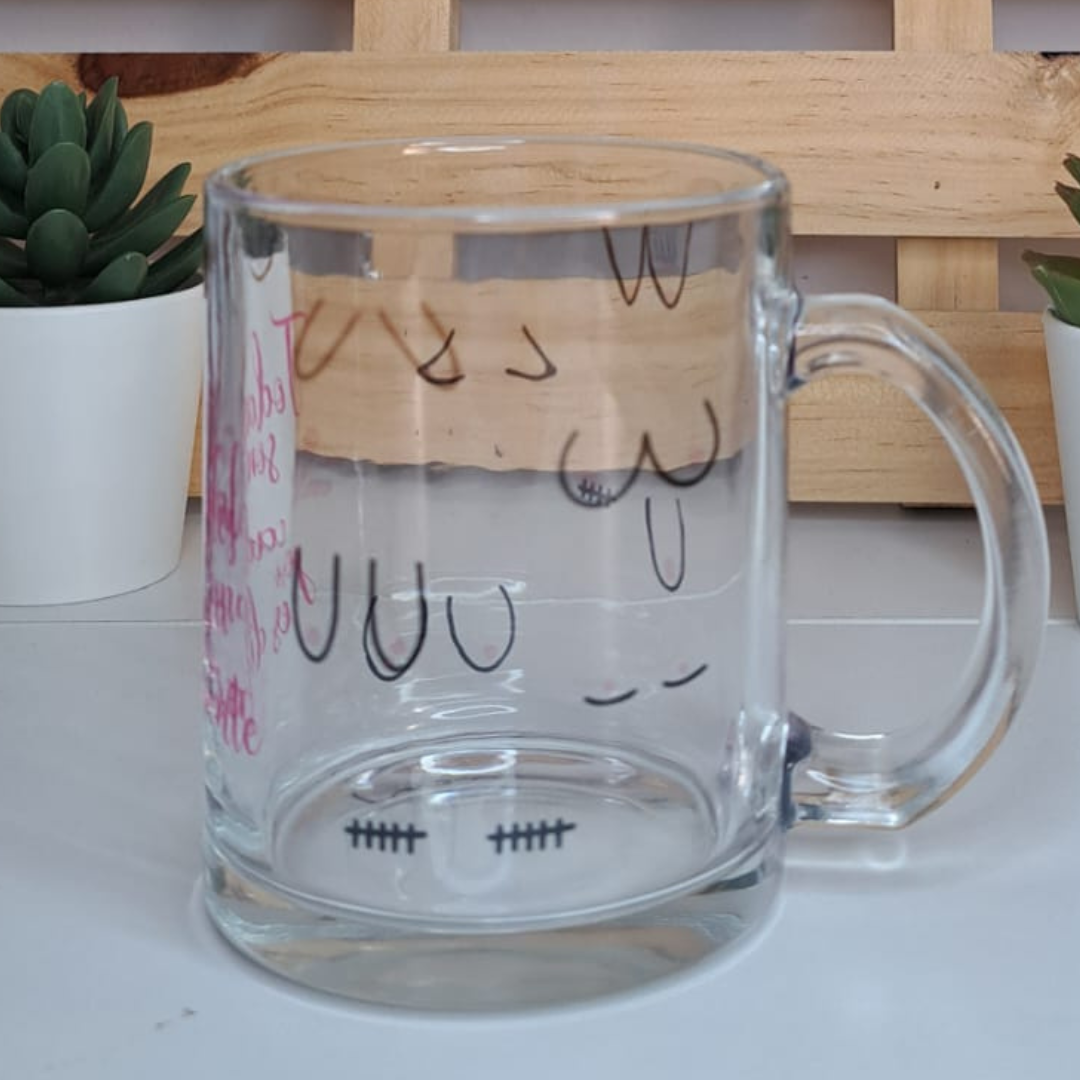 Taza transparente