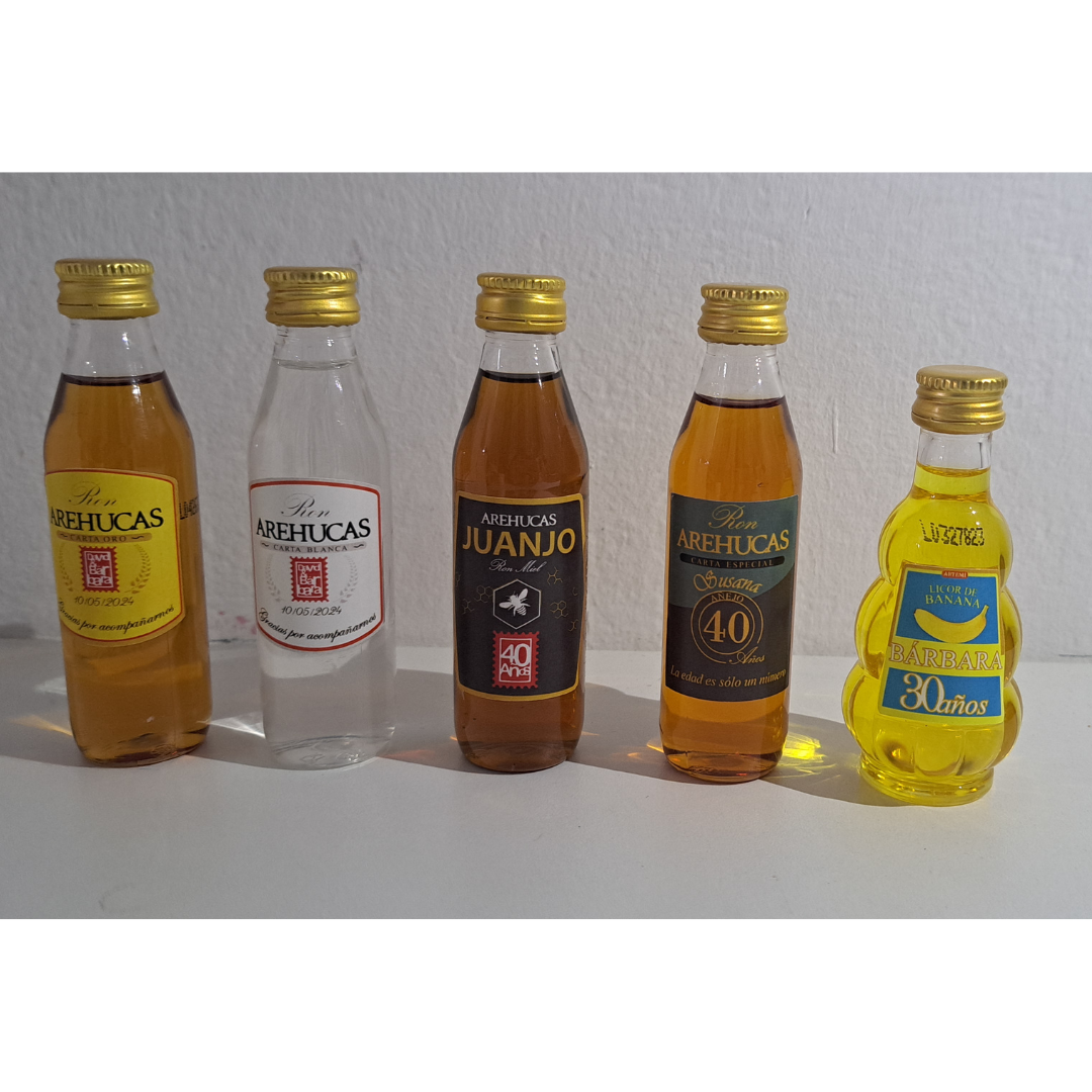 Miniaturas de ron