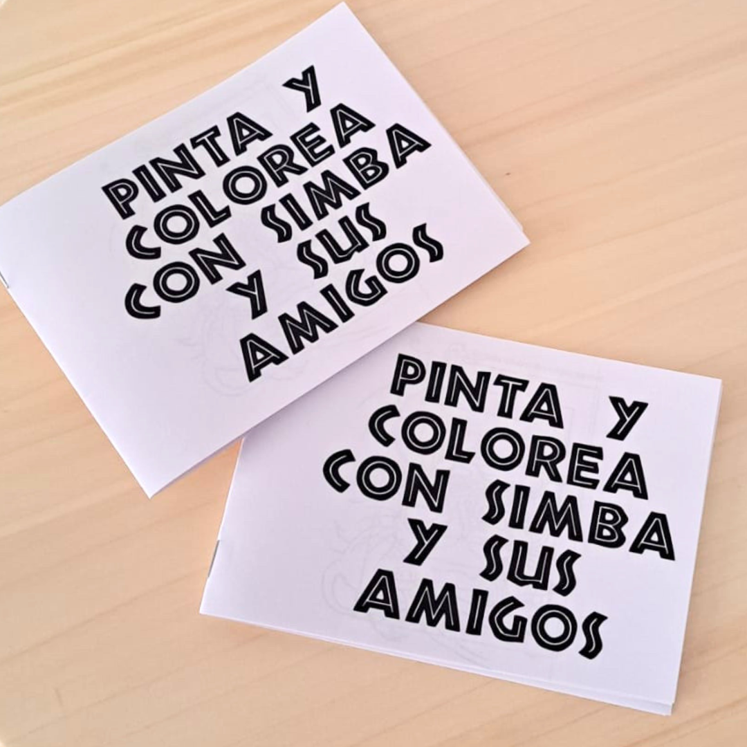 Librito pinta y colorea