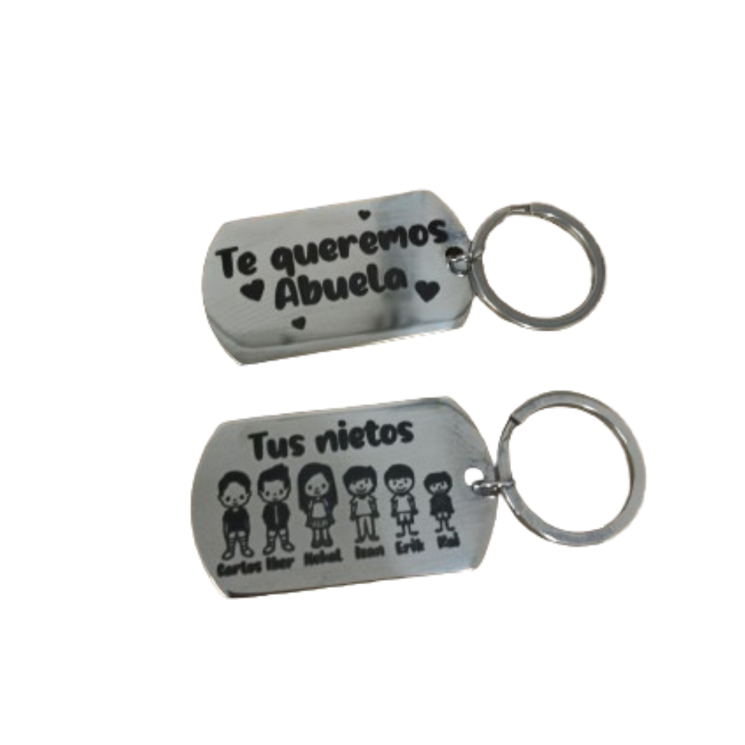 Llavero de acero