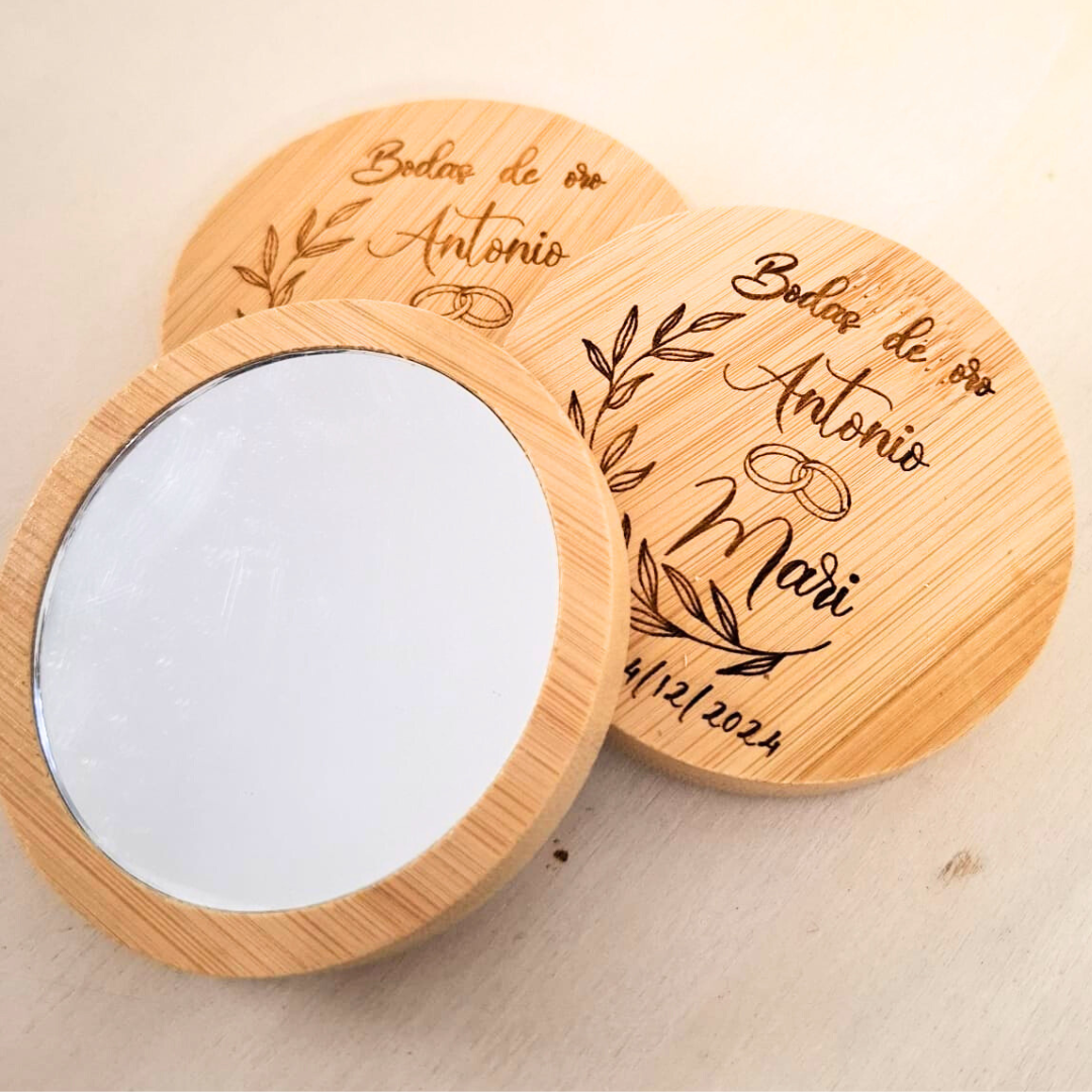Espejos de madera