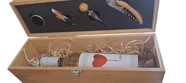 Caja de vino premium