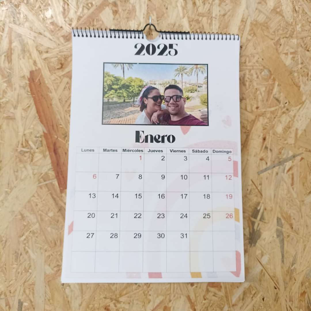 Calendario foto por mes