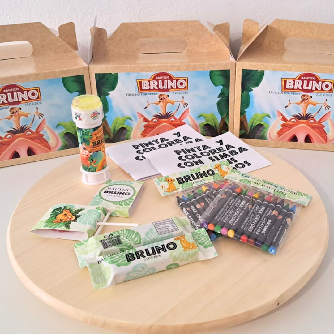 Cajita personalizada completa