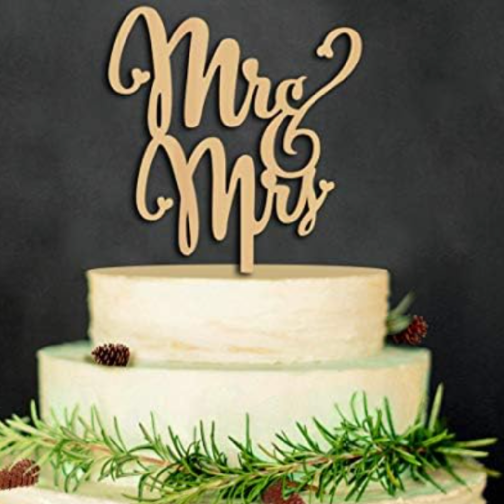 Topper de boda
