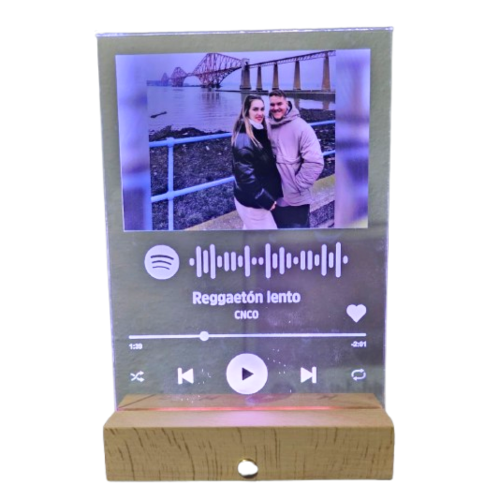 Lámpara LED spotify